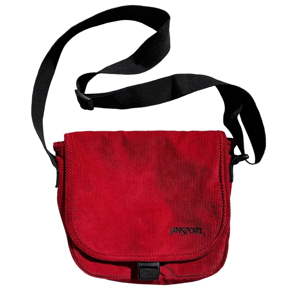 SOLD Jansport Corduroy Messenger Bag